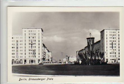 Berlin Friedrichshain Straussberger Platz 1955
