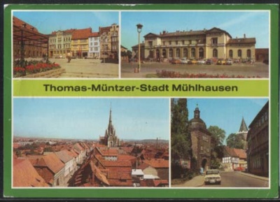 Mühlhausen Thüringen Karl-Marx-Platz