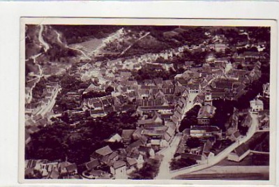 Rastenberg Luftbild von 1931 Thüringen