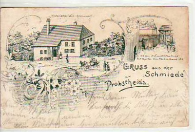 Probstheida bei Leipzig Ansichtskarten Vorläufer von 1905