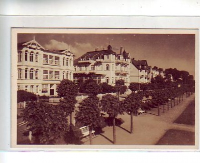 Ostseebad Bansin Usedom Promenade 1952