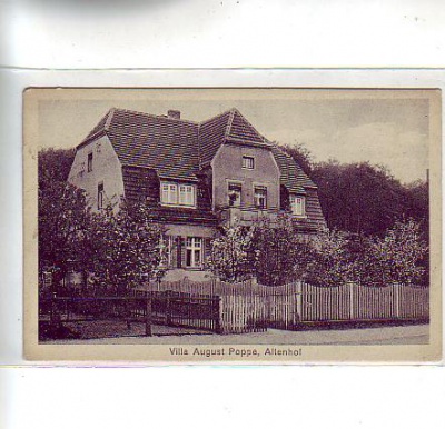 Altenhof Werbellinsee Villa August Poppe ca 1925