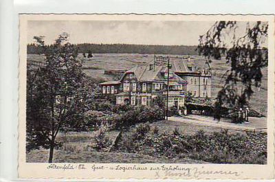Altenfeld Thüringen Gasthaus zur Erholung 1952