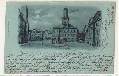 Schneeberg-Neustädtel Markt 1900