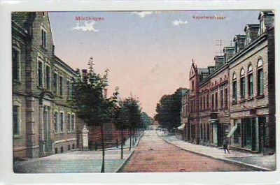 Mörchingen Lothringen Frankreich Kapellenstrasse ca 1915