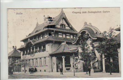 Berlin Tiergarten Zoologischer Garten 1910