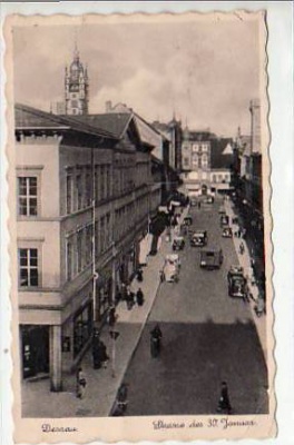 Dessau Strasse des  30. Januar 1940