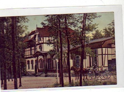 Waldhotel Hubertushöhe bei Hornhausen 1913