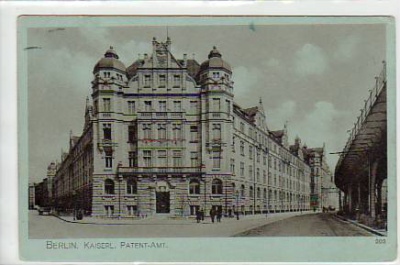 Berlin Kreuzberg Patent-Amt 1908
