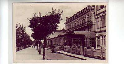 Ostseebad Ahlbeck Strasse vor 1945