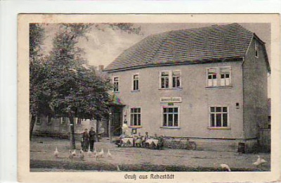 Rehestädt bei Arnstadt in Thüringen Gasthaus 1925