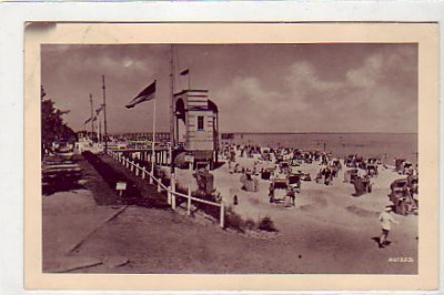 Ostseebad Bansin Usedom Strand 1953