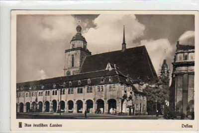 Dessau Schloßplatz ca 1940