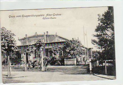 Altengrabow Truppenübungsplatz Casino 1908