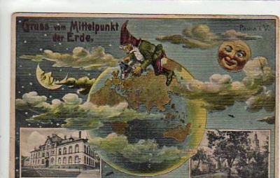 Pausa im Vogtalnd Mittelpunkt der Erde ca 1910