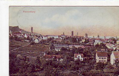 Ravensburg , alte Ansichtskarten ,1908