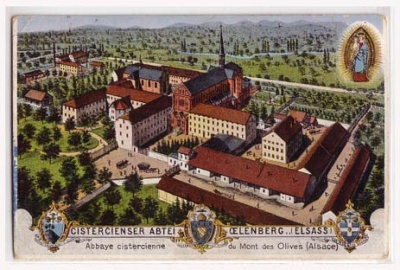 Oelenberg Abtei Frankreich Elsaß Lothrigen 1912