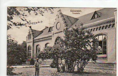 Salzwedel in der Altmark Turnhalle 1918