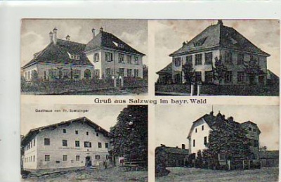 Salzweg bei Passau mit Gasthof ca 1910