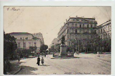 Alger La Place Bugeaud 1908  Algerien-Afrika