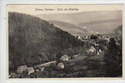 Altenau im Harz vom Grasstieg 1927