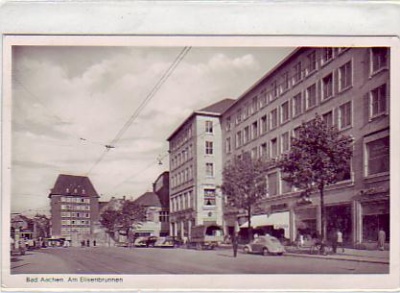 Aachen Am Elisenbrunnen 1952