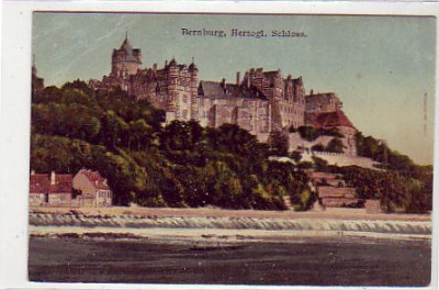 Bernburg Saale Schloss 1899