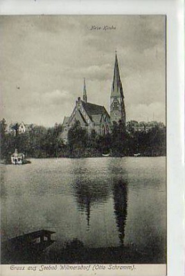Berlin Wilmersdorf Kirche ca 1910