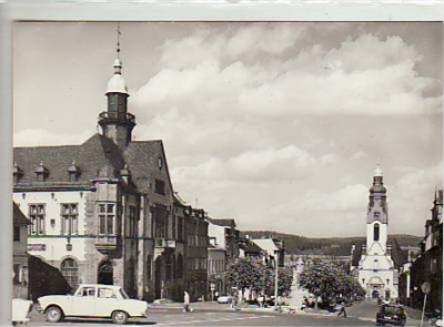 Adorf im Vogtland Thälmannplatz 1978