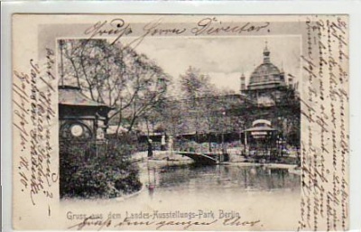 Berlin Tiergarten LAndes-Ausstellung 1902