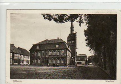 Dömitz an der Elbe Rathaus ca 1930