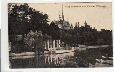 Berlin Wannsee Villa Siemens 1917