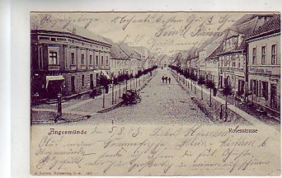 Angermünde Rosenstrasse 1903