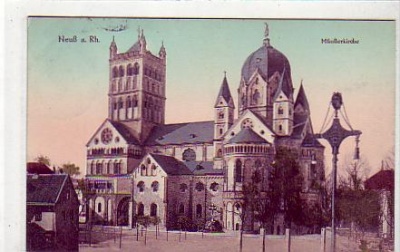 Neuss am Rhein Kirche 1906