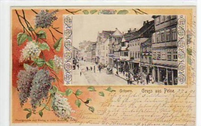 Peine Gröpern Jugendstil AK 1901