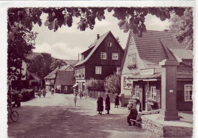Altenbrak im Harz Strasse 1959