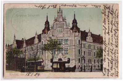 Berlin Rixdorf Amtsgericht 1904