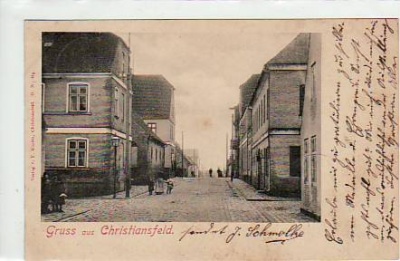 Christiansfeld Denmark-Dänemark Strasse 1901