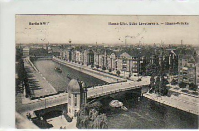 Berlin Tiergarten Hanser-Ufer, Ecke Levetzowstr. 1928