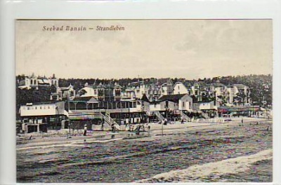 Ostseebad Bansin Usedom Strand und Villen ca 1910