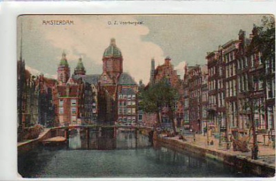 Amsterdam Niederlande Vorburgwall ca 1900