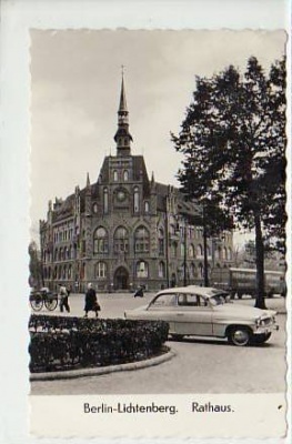 Berlin Lichtenberg Rathaus Wartburg 311 von 1964