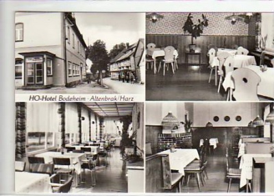 Altenbrak Bodetal,Harz Hotel Bodenheim 1978