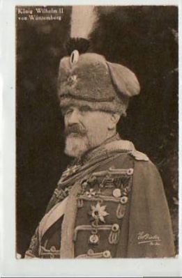 Adel Monarchie König Wilhelm der 2. von Württemberg