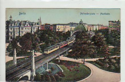 Berlin Schöneberg Hochbahn Bahnhof Nollendorfplatz 1912