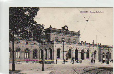 Dessau Bahnhof 1909
