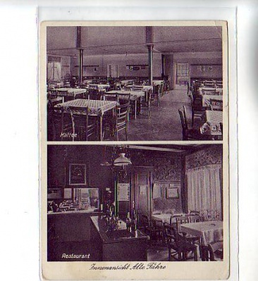 Alte Fähre bei Schönebeck an der Elbe Restaurant,Bar 1940