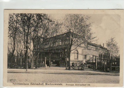 Berlin Zehlendorf Schützenhaus 1916