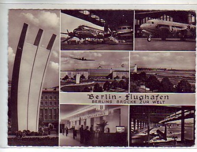 Berlin Tempelhof Flughafen,Flugzeuge 1959