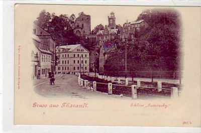 Tharandt Schloss Suminsky ca 1900